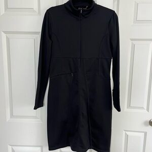 Athleta black dress, size M